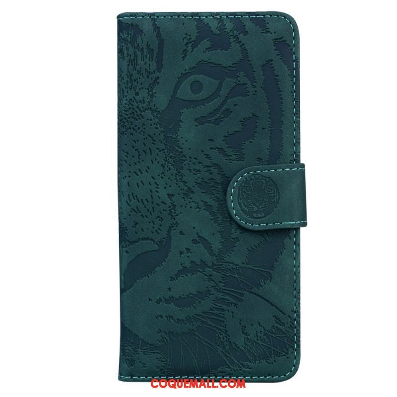 Housse Moto G73 5G Empreinte Tigre