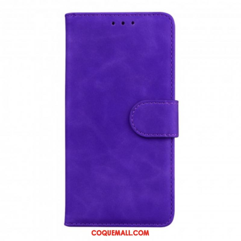 Housse Motorola Edge 20 Lite Style Cuir Vintage Couture