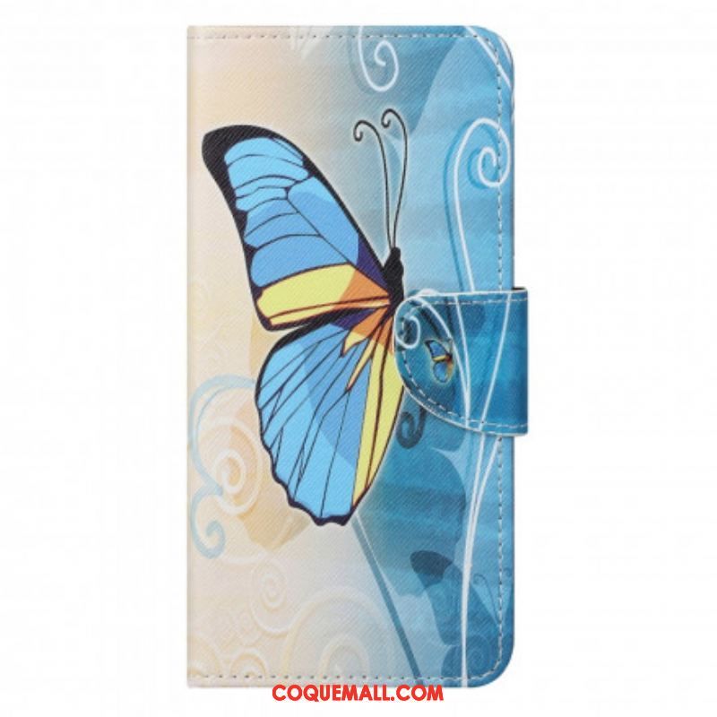 Housse Motorola Edge 20 Pro Butterflies