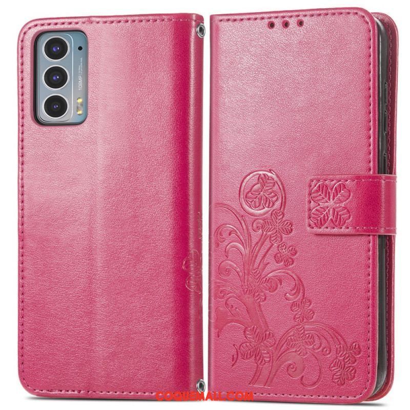 Housse Motorola Edge 20 Trèfle Quatre Feuilles