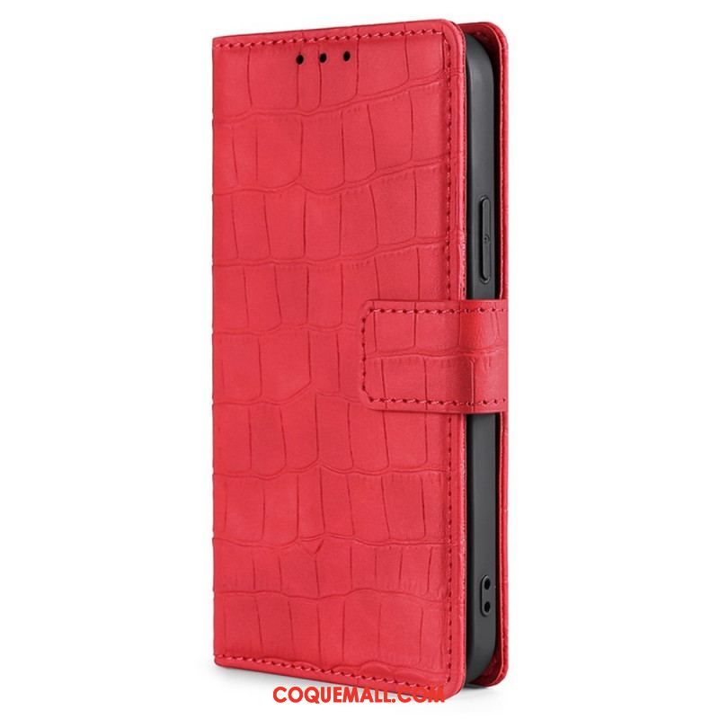 Housse OnePlus 10T 5G Crocodile