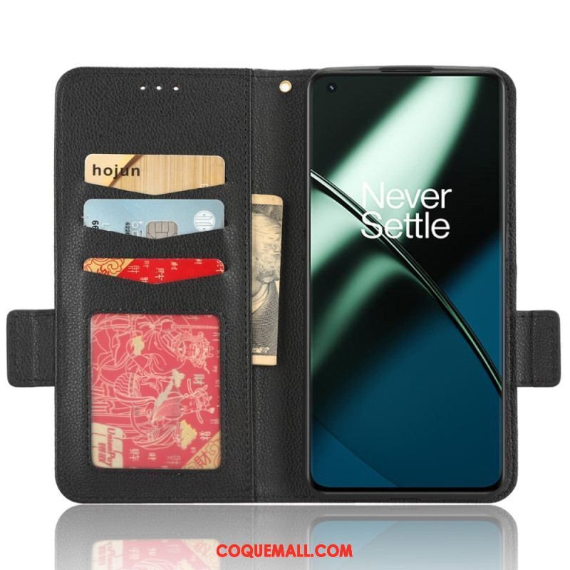 Housse OnePlus 11 5G Rabat Double New Colors