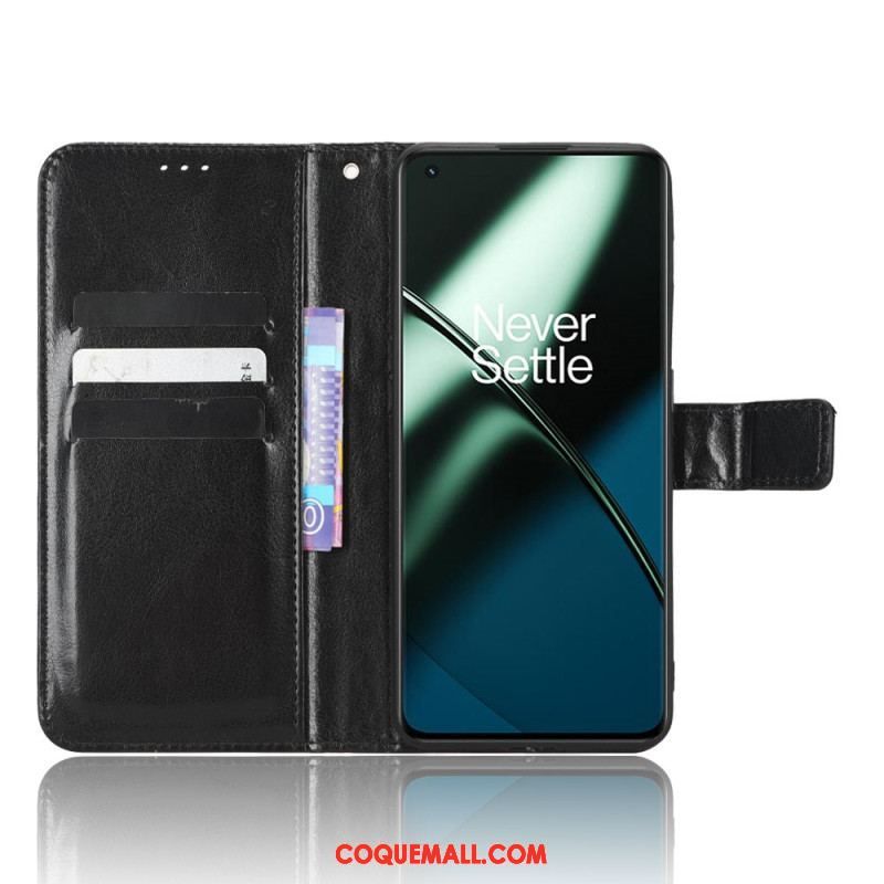 Housse OnePlus 11 5G Simili Cuir Flashy