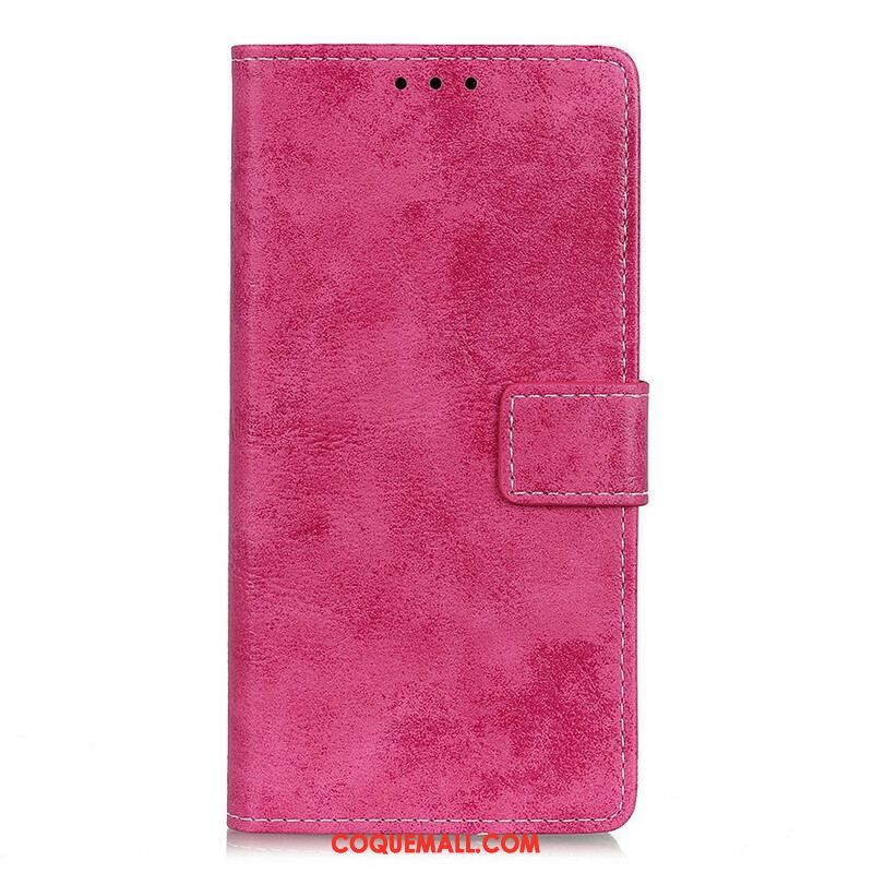 Housse OnePlus Nord 2 5G Simili Cuir Vintage