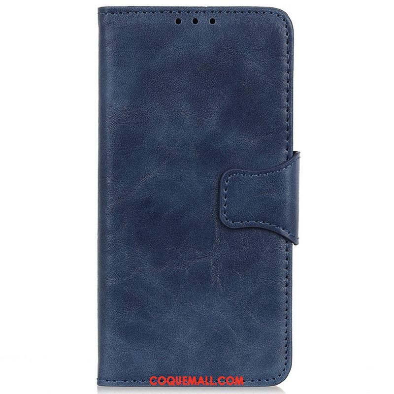 Housse OnePlus Nord 2T 5G Cuir Fendu Vintage