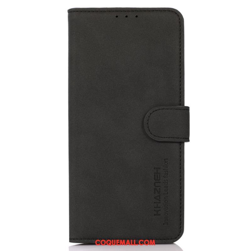 Housse OnePlus Nord 2T 5G Simili Cuir Vintage KHAZNEH