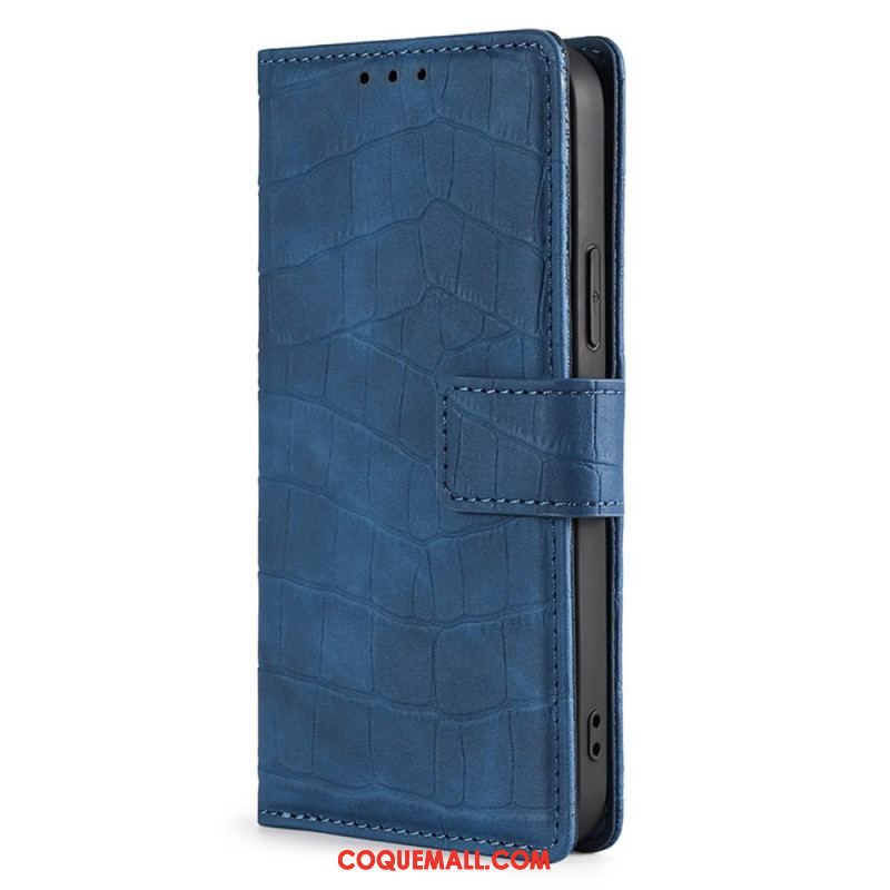 Housse OnePlus Nord CE 2 Lite 5G Style Peau de Crocodile