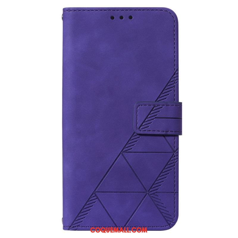 Housse OnePlus Nord CE 2 Lite 5G Triangles à Lanière