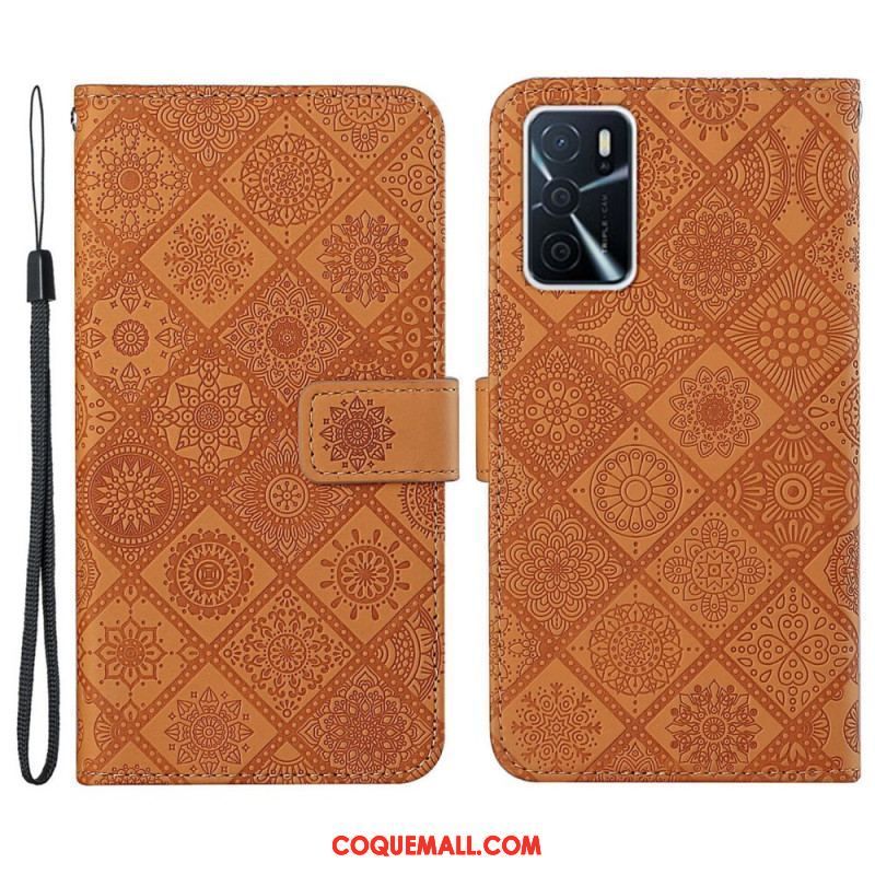 Housse Oppo A16 / A16s Motif Tapisserie