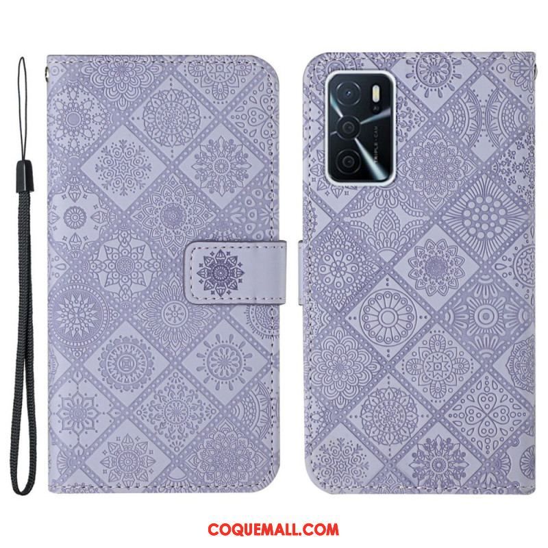 Housse Oppo A16 / A16s Motif Tapisserie