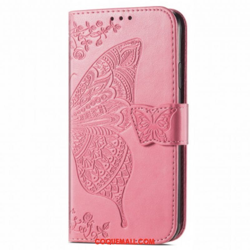 Housse Oppo A94 5G Demi Papillons