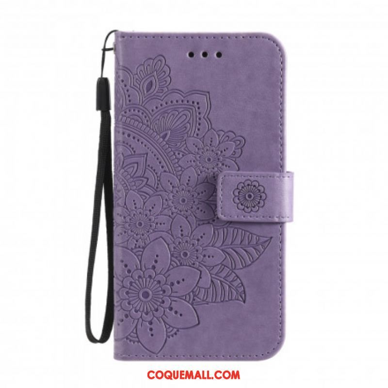 Housse Oppo A94 5G Mandala en Fleurs