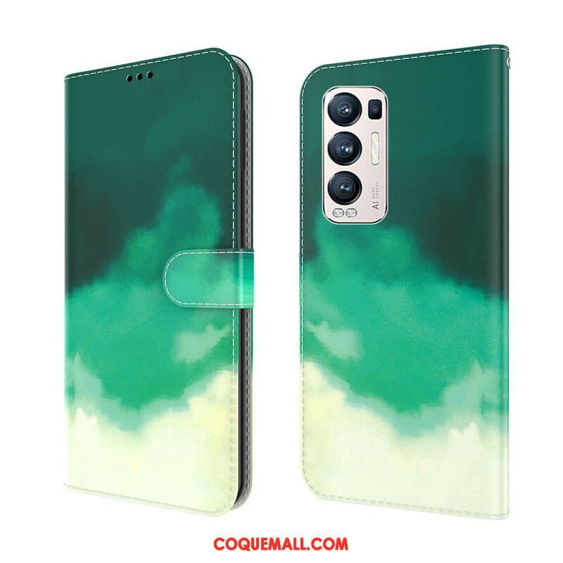 Housse Oppo Find X3 Neo Abstraction Coloré