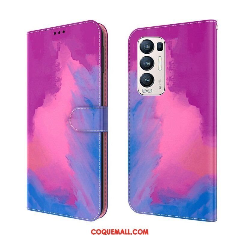 Housse Oppo Find X3 Neo Abstraction Coloré