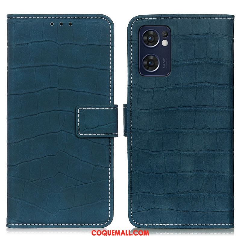 Housse Oppo Find X5 Lite Crocodile Power