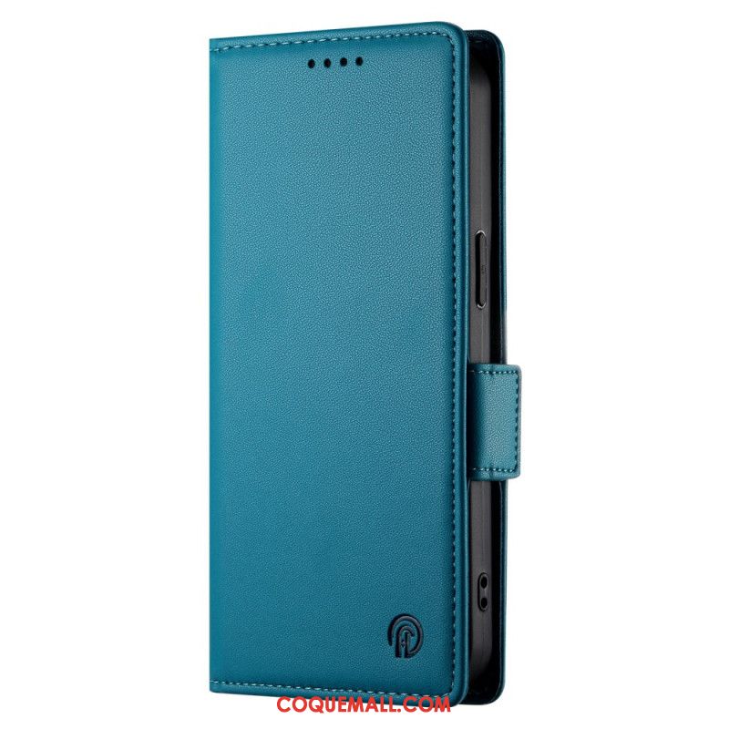 Housse Oppo Reno 12 Pro 5G Effet Cuir Classique