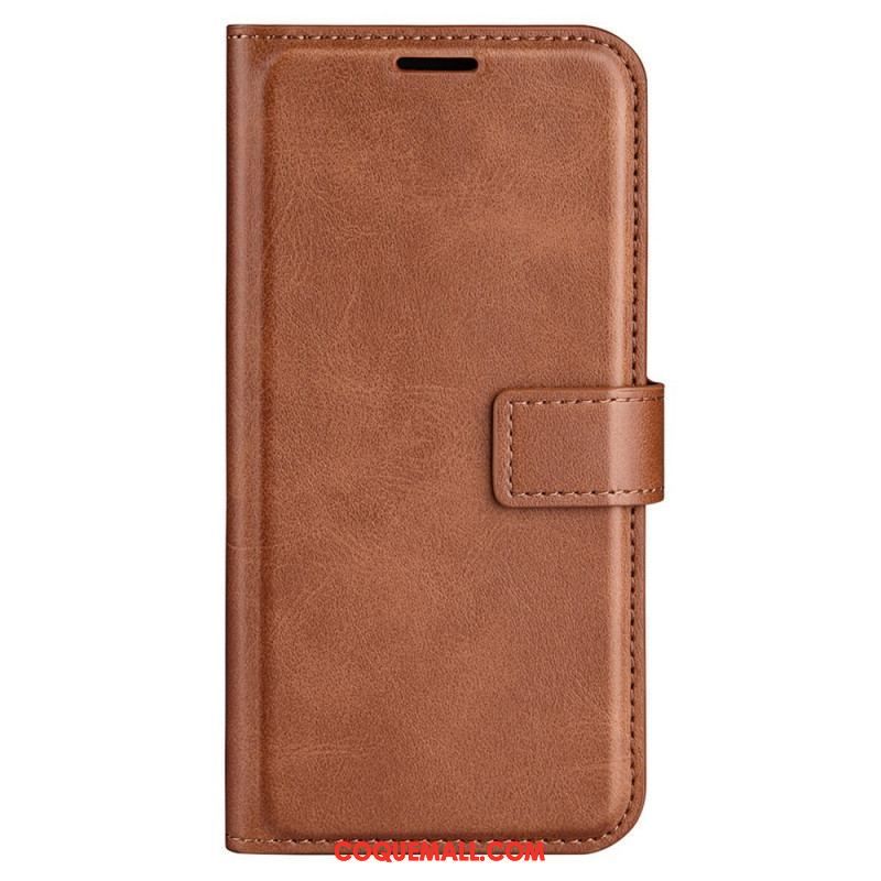 Housse Oppo Reno 7 Style Cuir Fin