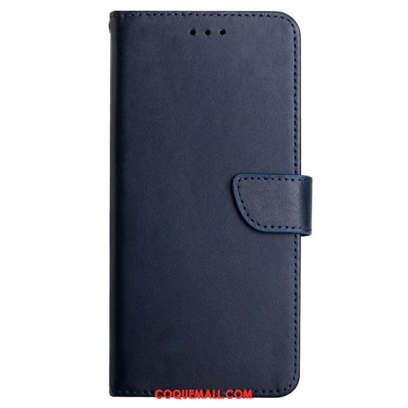 Housse Oppo Reno 8 Cuir Nappa Véritable