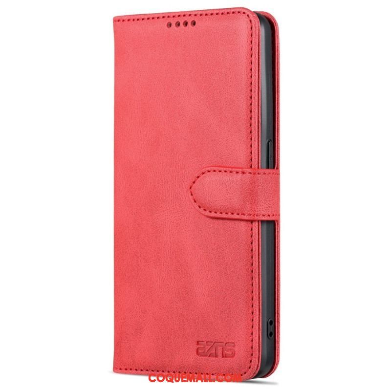 Housse Oppo Reno 8 Effet Cuir Vintage AZNS