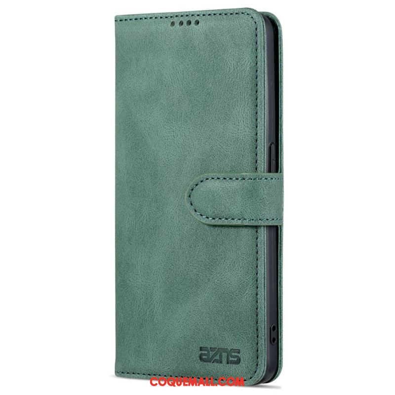 Housse Oppo Reno 8 Effet Cuir Vintage AZNS