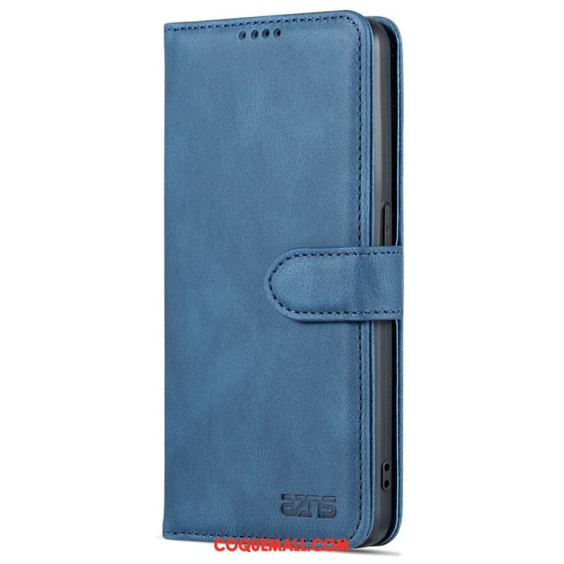 Housse Oppo Reno 8 Effet Cuir Vintage AZNS