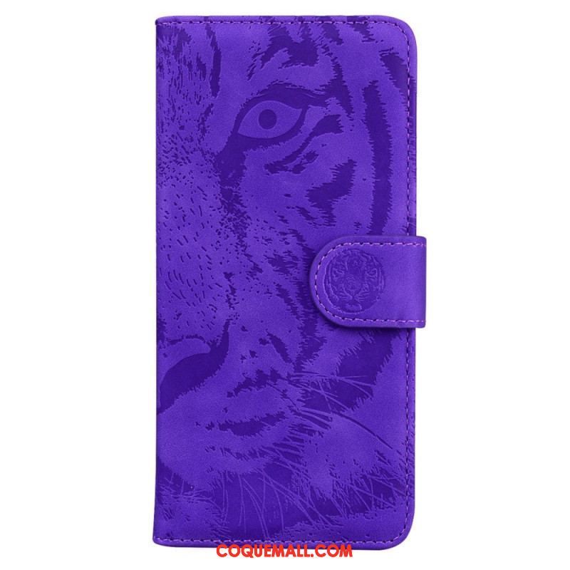 Housse Oppo Reno 8 Empreinte de Tigre