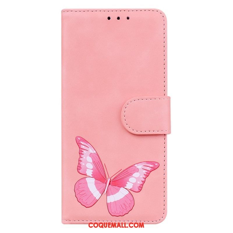 Housse Oppo Reno 8 Lite Papillon