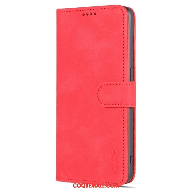 Housse Oppo Reno 8 Lite Style Cuir AZNS