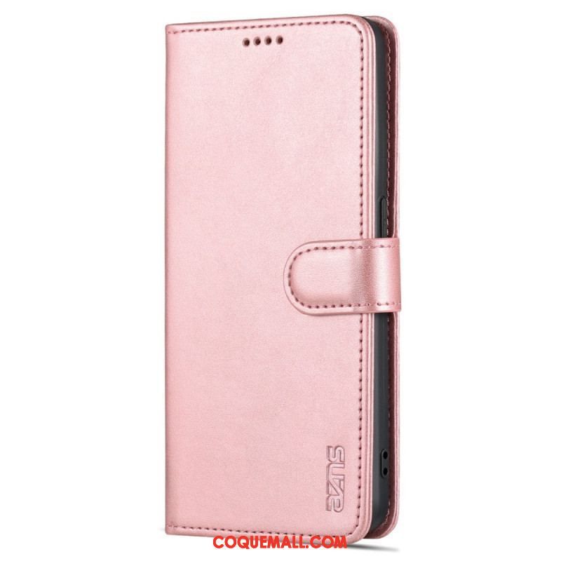 Housse Oppo Reno 8 Style Cuir AZNS