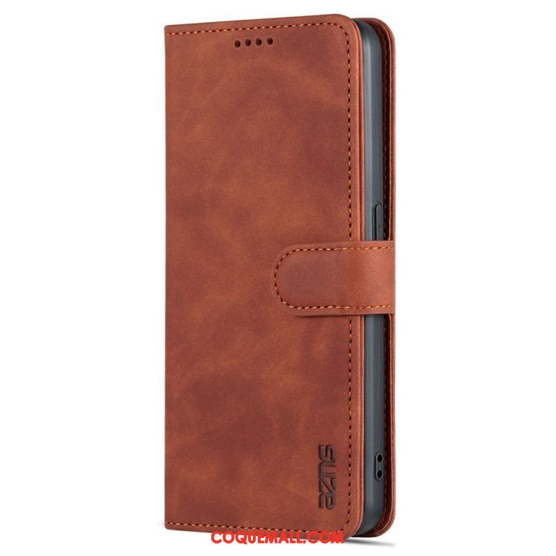 Housse Oppo Reno 8 Style Cuir AZNS