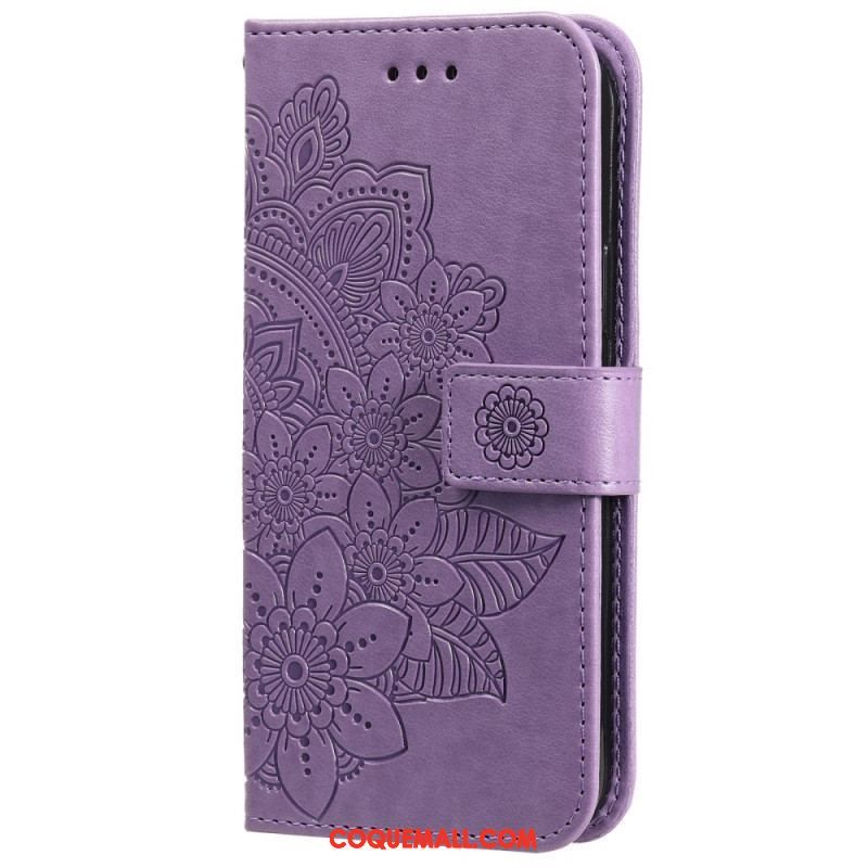 Housse Samsung Galaxy A13 5G / A04s Mandala de Fleurs