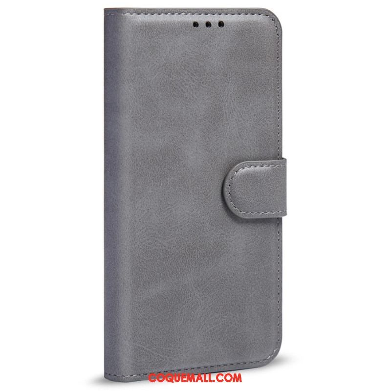 Housse Samsung Galaxy A13 Effet Cuir Rétro