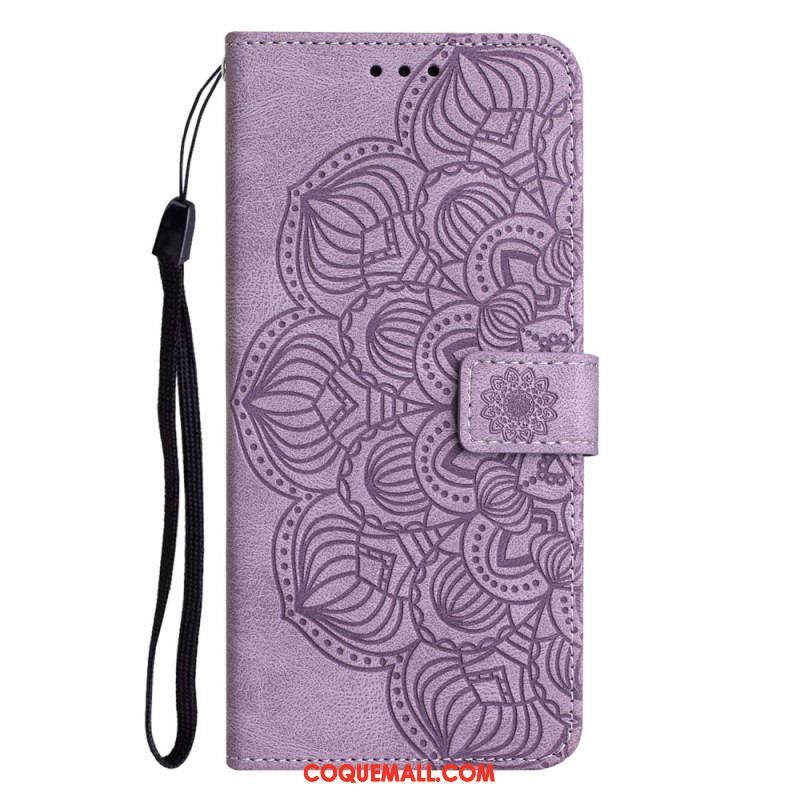 Housse Samsung Galaxy A13 Mandala Vintage à Lanière