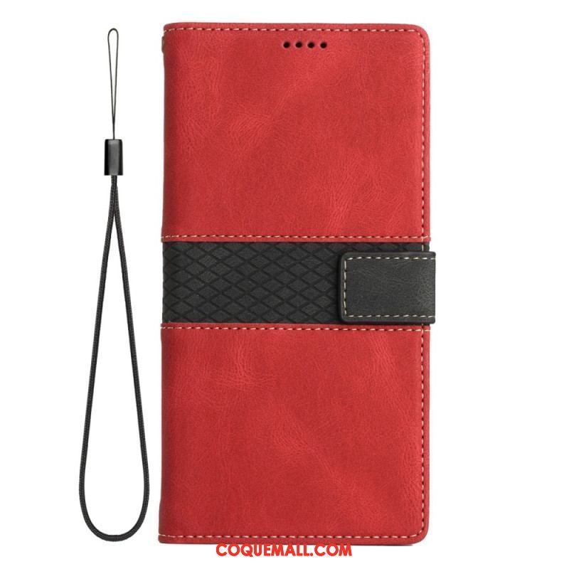 Housse Samsung Galaxy A14 5G / A14 Motif à Lanière