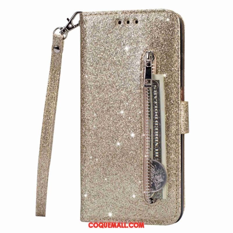 Housse Samsung Galaxy A14 5G / A14 Style Paillettes à Paillettes