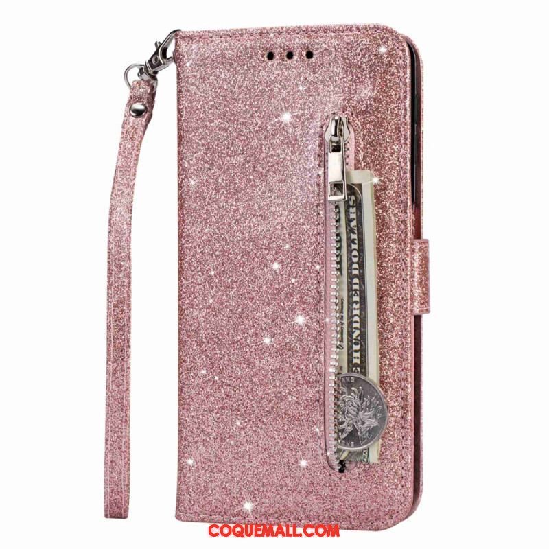 Housse Samsung Galaxy A14 5G / A14 Style Paillettes à Paillettes