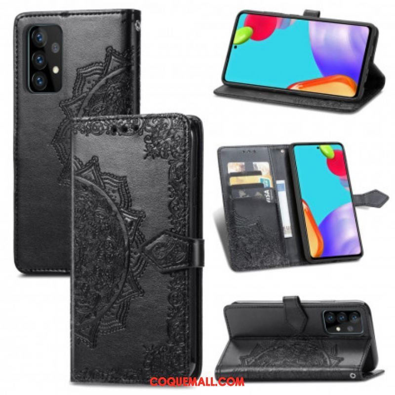 Housse Samsung Galaxy A52 4G / A52 5G / A52s 5G Mandala Moyen Age