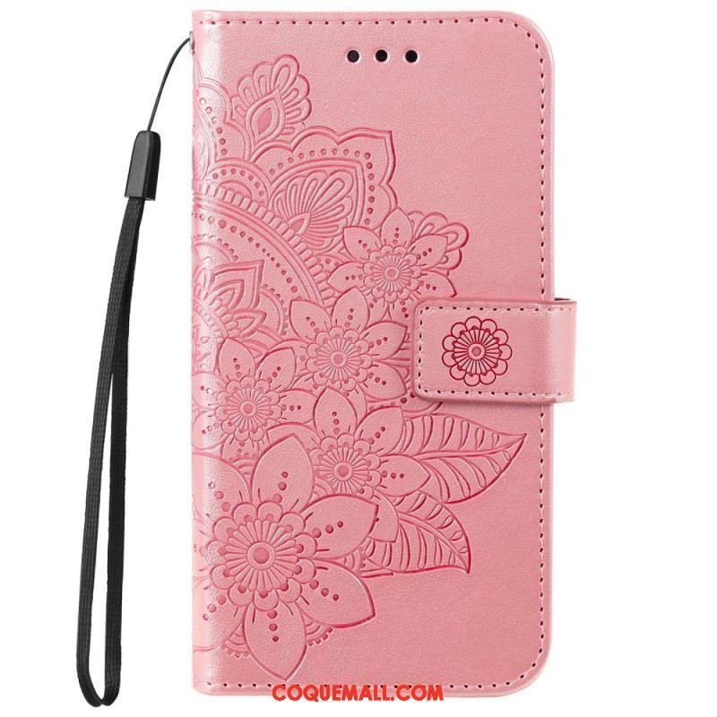 Housse Samsung Galaxy A53 5G Mandala de Fleurs