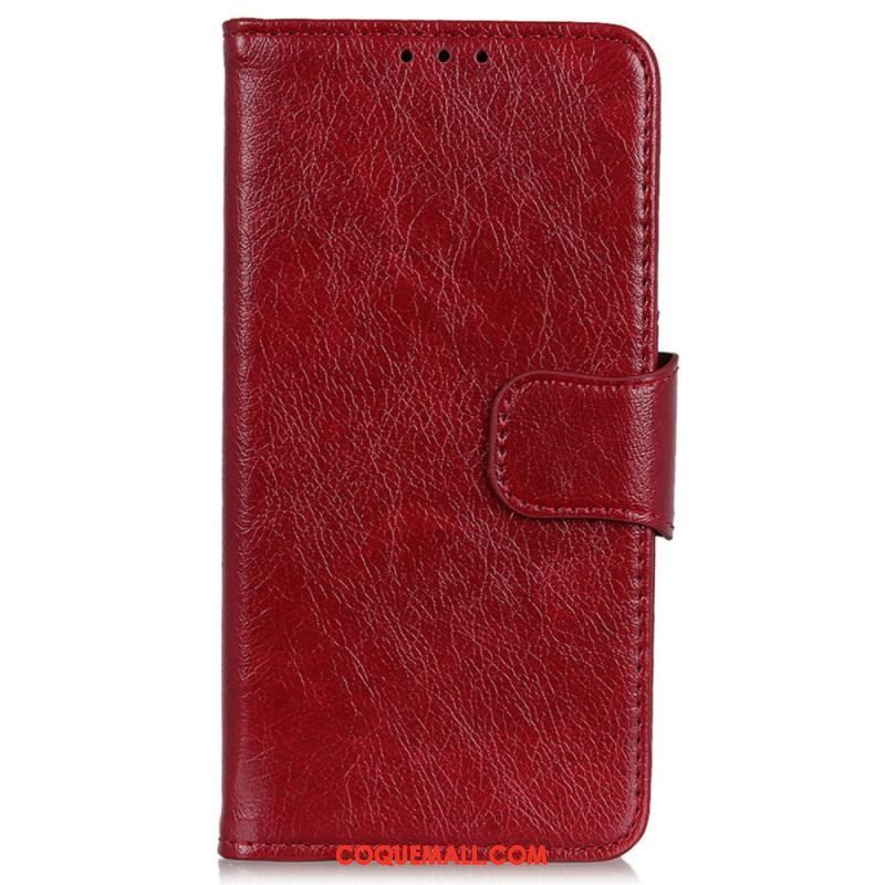 Housse Samsung Galaxy M13 Cuir Nappa Véritable