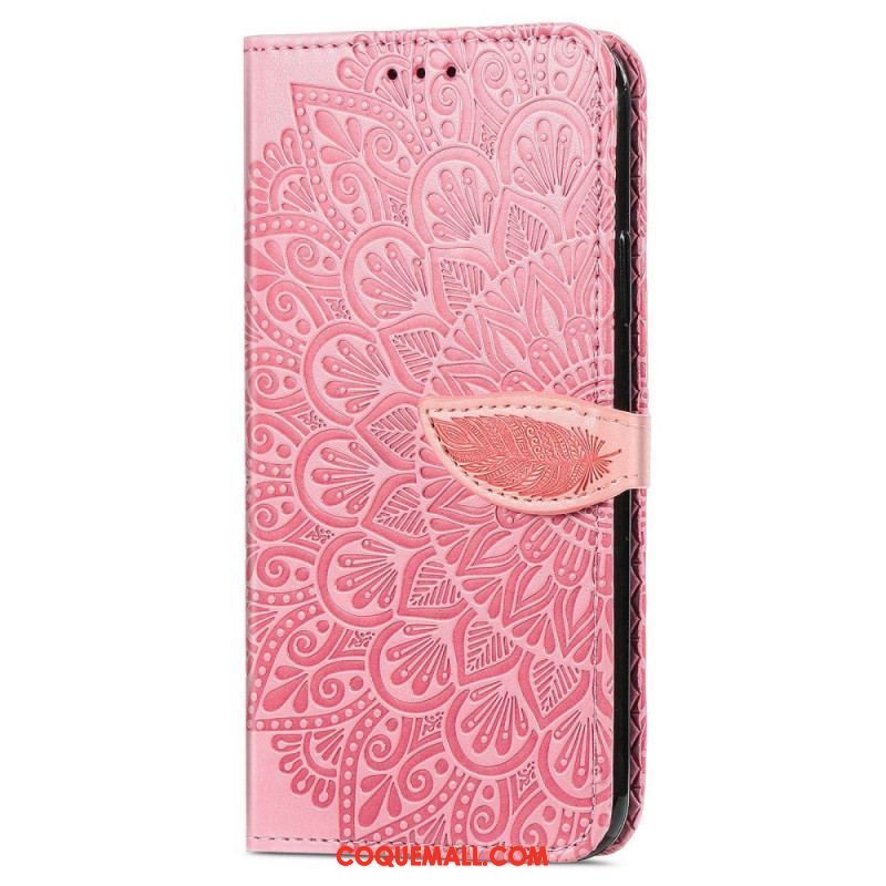 Housse Samsung Galaxy M13 Feuilles Tribales