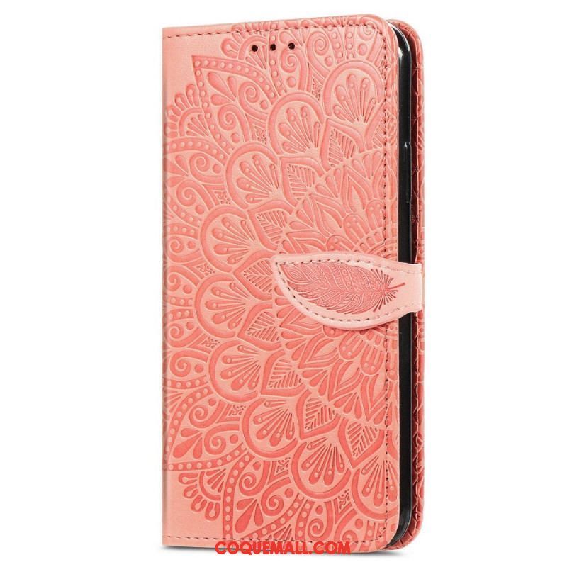 Housse Samsung Galaxy M13 Feuilles Tribales