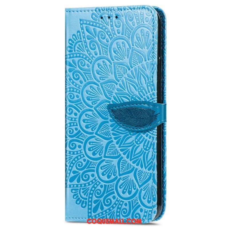 Housse Samsung Galaxy M13 Feuilles Tribales