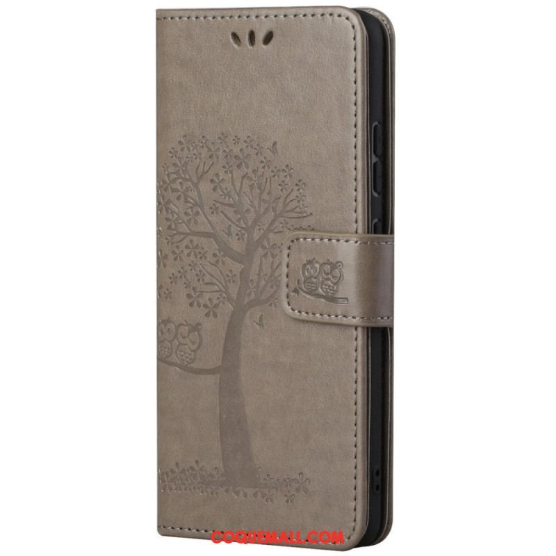 Housse Samsung Galaxy M23 5G Arbre aux Hiboux