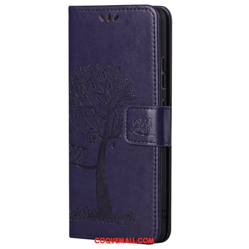 Housse Samsung Galaxy M23 5G Arbre aux Hiboux