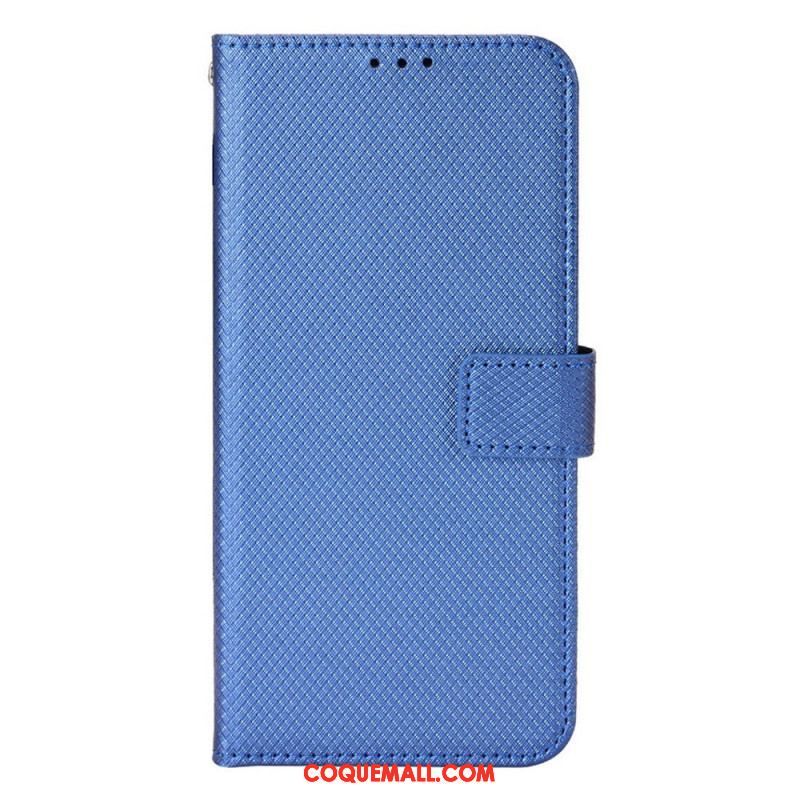 Housse Samsung Galaxy M23 5G Motif Texturé avec Lanière