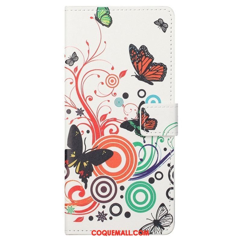 Housse Samsung Galaxy M23 5G Papillons Papillons