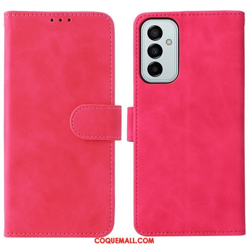 Housse Samsung Galaxy M23 5G Skin-Touch à Lanière