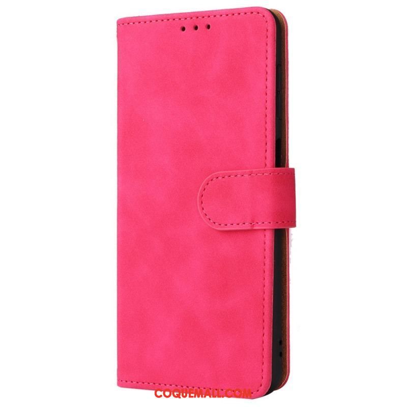 Housse Samsung Galaxy M23 5G Skin-Touch à Lanière