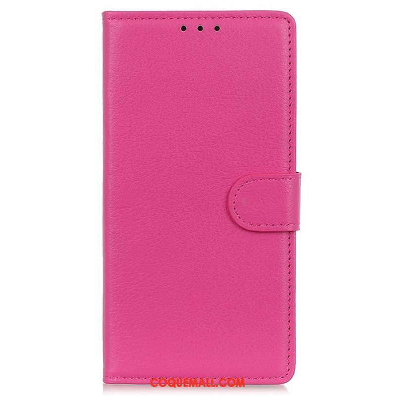 Housse Samsung Galaxy M23 5G Style Cuir Traditionnel