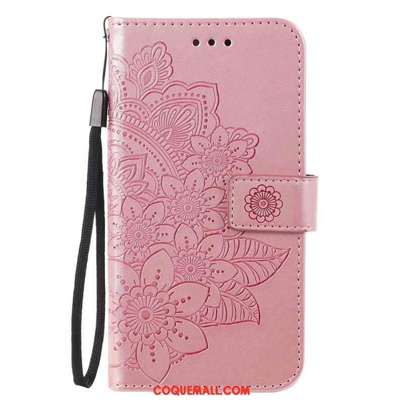 Housse Samsung Galaxy M32 Mandala de Fleurs